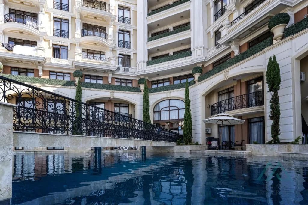 2-izbový luxusný apartmán s výhľadom na more, Romance Paris, 250m od mora, Sveti Vlas - foto 20