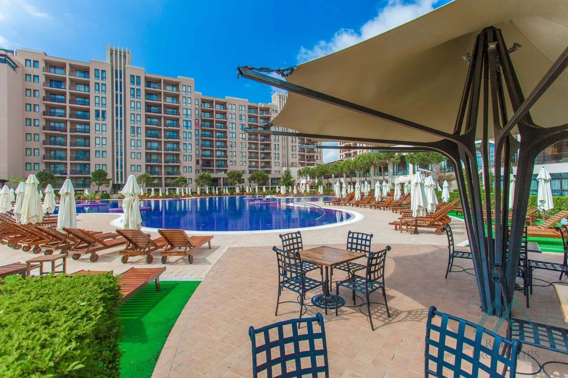 Priestranný apartmán s výhľadom na bazén, Barceló Royal Beach, prvá línia pri mori, Slnečné pobrežie - foto 10