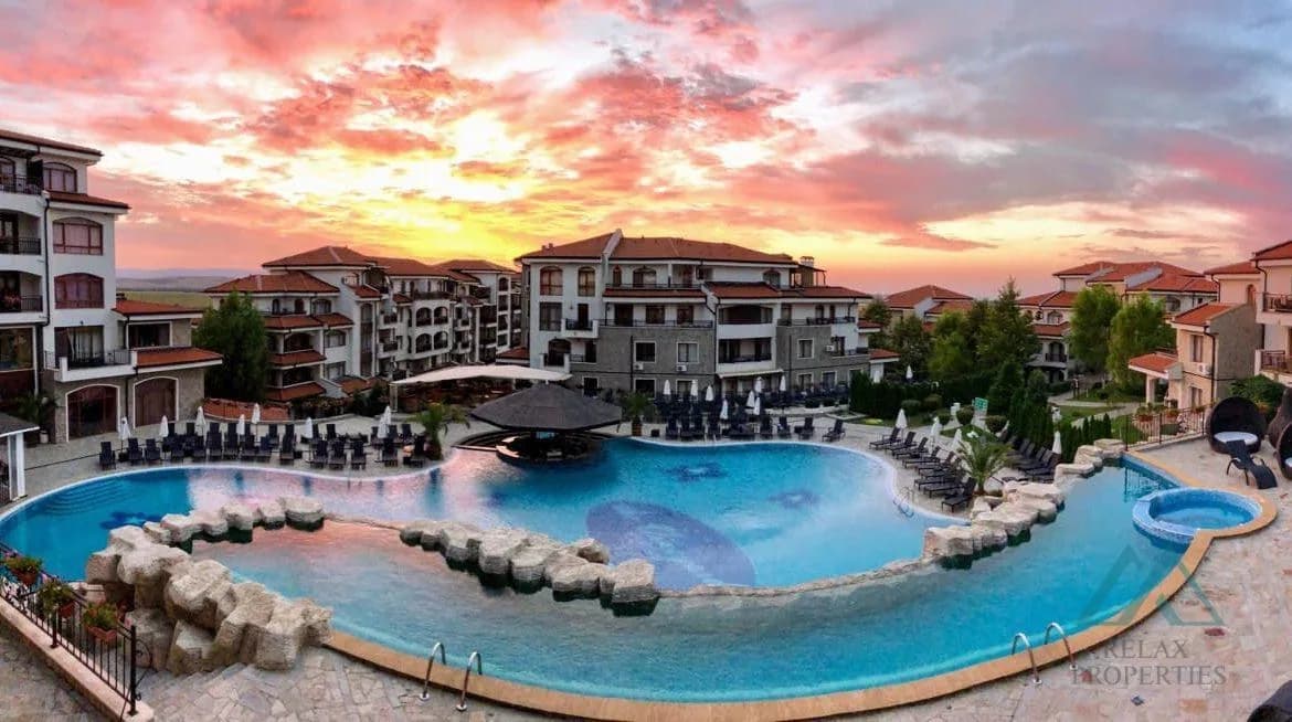 Luxusný 2-izbový apartmán pri mori v Vineyards SPA Resort, Aheloy – Bulharsko, 102 m² - foto 33