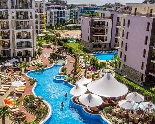 2-izbový apartmán v luxusnom Harmony Suites Monte Carlo, 400m od pláže, Slnečné pobrežie, Bulharsko - foto 9